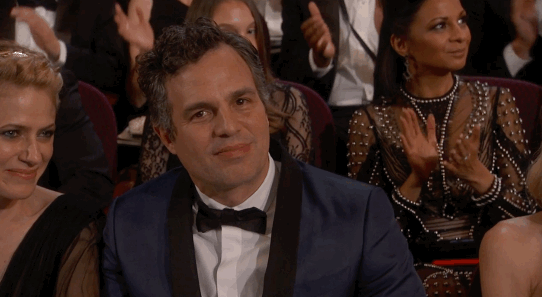 Mark Ruffalo Oscars wink.gif