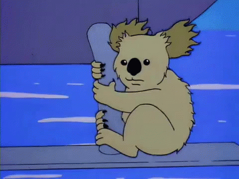 Simpsons Koala.gif