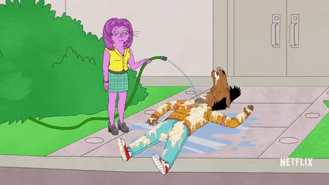 BoJack Horseman Drunk.gif