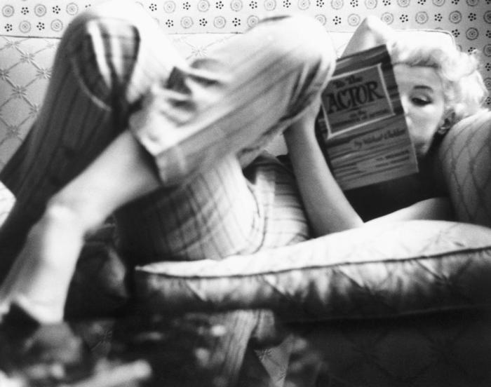 Marilyn Monroe Reading Getty