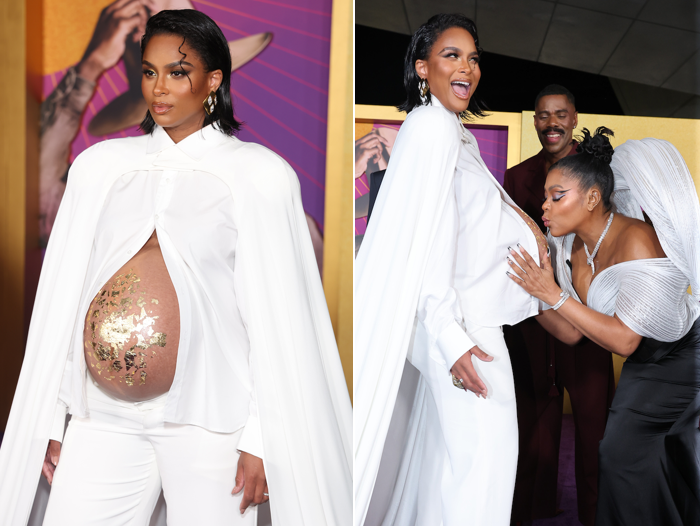 23 Times Pregnant Celebrities Showed Off Their Bellies With Bold Outfits