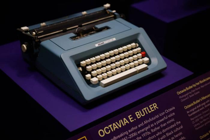 Octavia Butler typewriter Getty.jpg