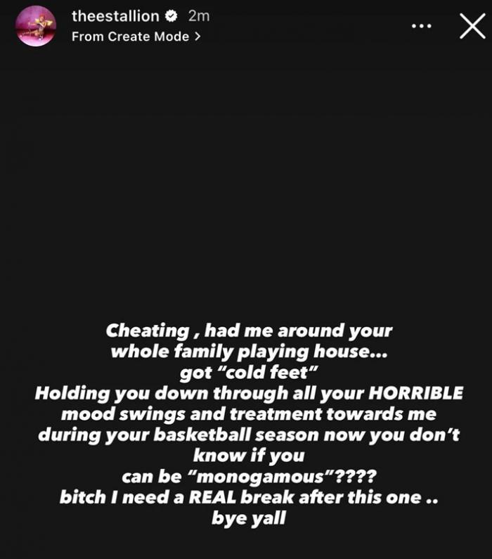 Megan thee Stallion Instagram breakup.jpg