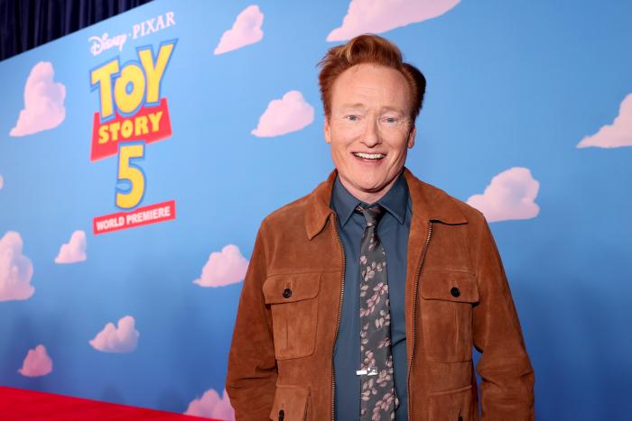 Conan O’Brien’s Description of His Work on ‘Toy Story 5’ Is Hilarious